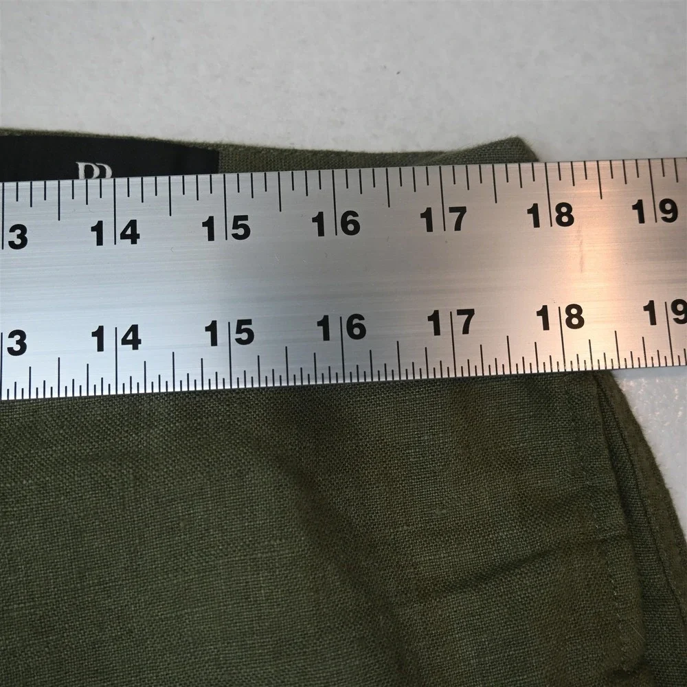 Banana Republic Mx32 Green 100% Linen 816804 Castello Linen Drawstring Pants